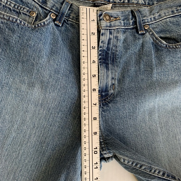 Boston Proper Jeans Women’s 10S 100% Cotton Split Ankle Medium Wash Short - Picture 5 of 13